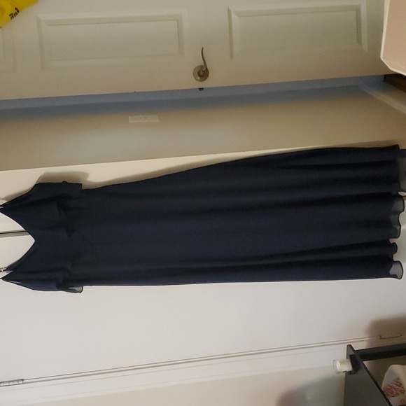 Birdy Grey navy blue bridesmaid dress- L - Picture 3 of 10